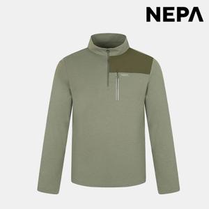 [네파 (행사)]남성 간절기 마운틴 포켓 집업 티셔츠 7J15402