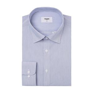 [레노마(셔츠)](사 은품 양말) 평직스트레치 핀 스트라이프 슬림핏 RPSSL0154BU