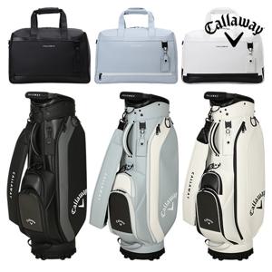 캘러웨이 2025 쉐도우V 남성용 골프 보스턴백 캐디백 세트