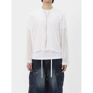 [빌리버스] 남성 니트 가디건 여름 스판 크롭 집업 BIT226