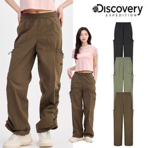 [디스커버리] 25SS 신상/여성/고윤정 착장/냉감소재/프레시벤트 스트링 파라슈트 카고팬츠 DWPT91053