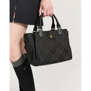 닥스 골프 여성 25FW ONLINE EXCLUSIVE 블랙 클래식 체크 토트백 DNGF5F956BK