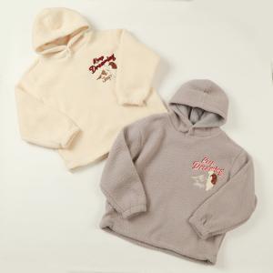 [지프키즈]뽀글이 곰 후드티셔츠 KP4THU401