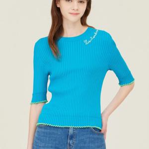 [베네통]슬림 골지 반팔 니트 BAKP62531