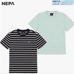 네파 [택가 69,000] 공용 스트라이프 반팔 라운드 티셔츠 7KD5364