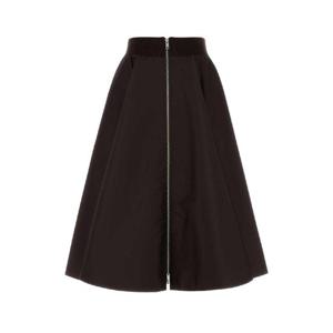 PRADA Dark brown Re Nylon skirt 21H010SOOO1WQ8 F0003