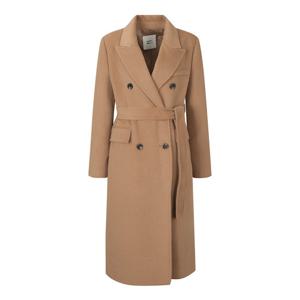 [베스띠벨리]울혼방 더블 브레스트 스트랩 롱코트 BJHRX2653-KD