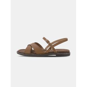 [엘케이트] 여성 샌들 소가죽 스트랩 샌들 베이직 플랫 여름샌들 LGE232