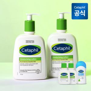 세타필 모이스춰라이징 로션 473ml 2개+로션 29ml 2개+바디워시 50ml