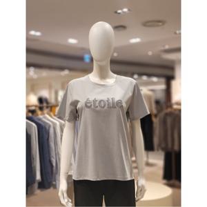 더레노마 스팽글 반팔 티셔츠 (R3G22JTS030)