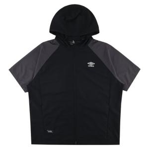 엄브로 썬샤워 반팔 후드 자켓 UQ321CJK71BLK