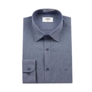 [레노마(셔츠)]린넨 혼방 솔리드 일반핏 긴소매셔츠(RPSSG1002-DG)