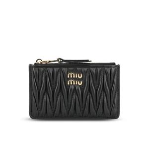 미우미우 지갑 5MB06MAFPPF0002 AI25 Black