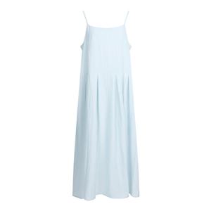 샵앤) 여성 바캉스룩 끈나시 핀턱 루즈핏 A라인 롱 원피스 NTT-WDR-20750-스카이블루