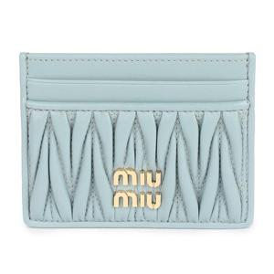 라프리마 미우미우 마테라쎄 나파 가죽 카드 지갑 5MC076-AFPP-F0035