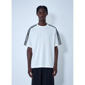 25 FW 요지야마모토 남성 로고 모티프 티셔츠 yyy0162002wht