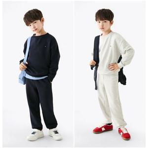 [타미힐피거칠드런TD] [UNISEX] 타임리스 스웨트 팬츠 (T42F6PPC11CBT1)