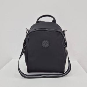 [몽크로스]패브릭 아치형 숄더 백팩 블랙 WBP99251_OD