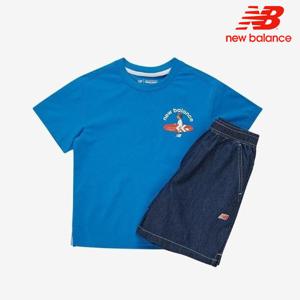 [뉴발란스]뉴발란스 키즈 Surfing 남아데님 셋업 NK9YE2703U-50