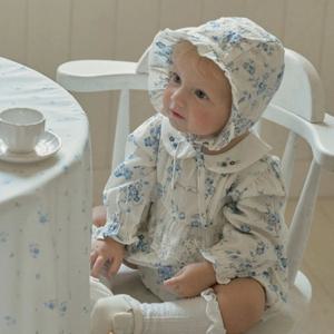 [밍크뮤]IV 샤를뮤플라워자수바디슈트 35A1160401 35A11-604-01 출산백일돌선물