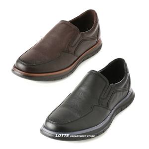 [엘칸토(남성화)]남성쿠션 경량 컴포트 슬립온 LCMC15U326 블랙/브라운
