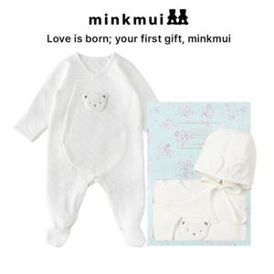 [밍크뮤]IV 뮤뮤퀼팅SET배내우주복 35C7004101 35C70-041-01 출산백일돌선물