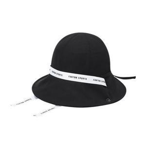 [팬텀][팬텀골프]여성 로고 테잎 리본 버킷햇_ 221D1CP004_BK_GN