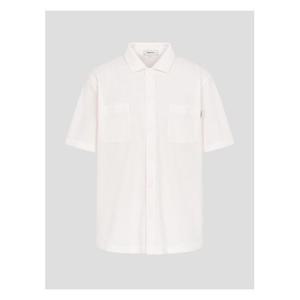 [빈폴멘]와플 조직 오픈형 포켓 티셔츠  아이보리 (BC4742O010)