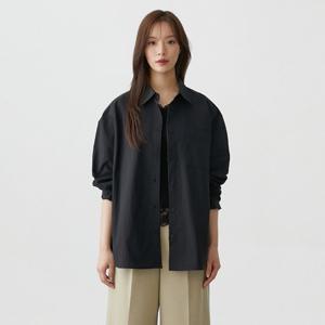 플라스틱아일랜드  오버핏 원포켓 셔츠 (PR3WB802)