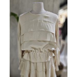 [ZOOC] 프릴 블라우스 (Z251MSC002)