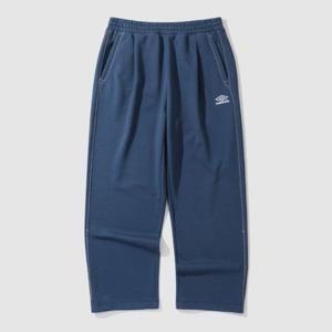 엄브로바지 LQC UP321CFP90-TNY 크리스피 타슬란 와이드 & 조거 2WAY 니트 팬츠 / NAVY