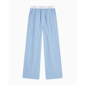 [캘빈클라인 언더웨어]QS7410-2S3 여성 코튼 포플린 로고 웨이스트밴드 팬츠