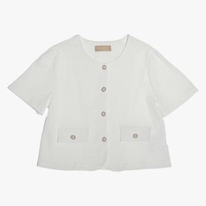 [아니베에프][아니베에프]썸머 펀칭 퍼프 반팔 자켓 A55WJK710