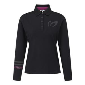 [마스터바니에디션] (421E3TO303)여성 도트 심볼 카라 긴팔 티셔츠