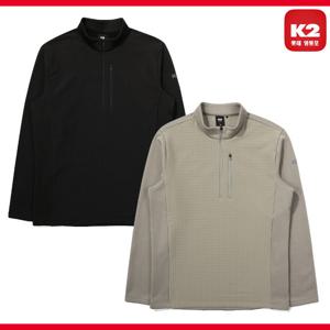 K2 겨울 남성 동절 집업 티셔츠/긴팔/기모/등산/KMW23225YD