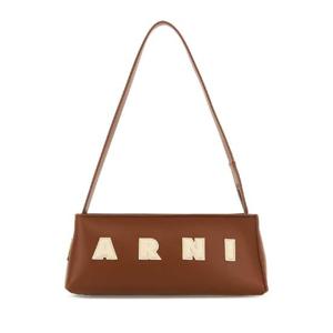 MARNI Caramel leather shoulder bag SBMP0248U0P6483 ZO722