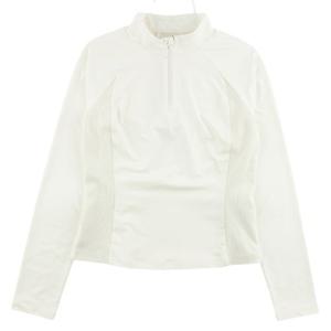 [데상트] 여성 반집업 긴팔티 SP322TTL83 IVY