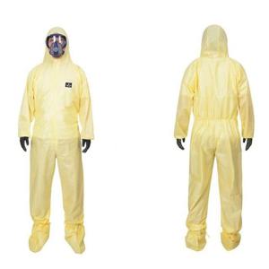 아스가드 방진복 일회용 원피스 SMS-500Y 화학물질용