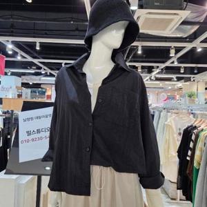 밀스튜디오 DP02 뒷레트링포인트바스락블라우스 LR9BLS108