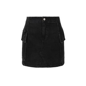 [게스]게스 여성 청치마 카고 데님 스커트 블랙 YO6D3581