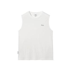 휠라 남성 베이직 민소매 티셔츠  FS2RSH2101M-OWH