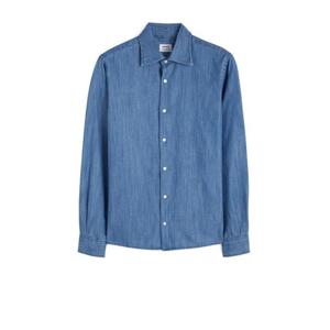 아스페시 긴팔 셔츠 CE69 V06201998 Clear Blue