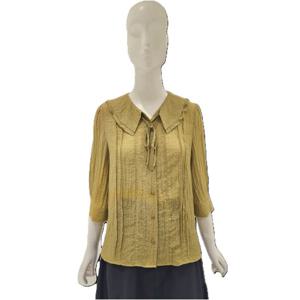 [숲]7부소매 잔도트 블라우스 SB8LS33