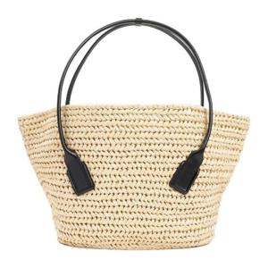 보테가베네타 아르코 미디엄 토트백 731169V2P02 8519NATURALBLACK TP948587231