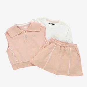 [뉴발란스] 키즈3PCS NBGC_조끼 레이어드 셋업 NK9YF1801G-61 티셔츠