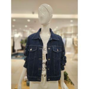 [포커스]MARIO포커스 소매진주 청 자켓 FS5A3JK30476