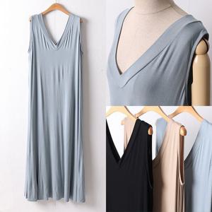 [아이우먼]위쉬몰 RA 브이넥라인실키원피스(D609H508) 빅사이즈