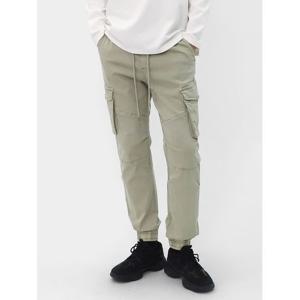 [빌리버스] 남성 밴딩 카고팬츠 조거 2XL 밴딩 밀리터리 팬츠 BSOJP002