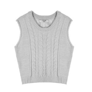 [레코브]() 울혼방꽈배기 니트 베스트(LC31CXKV907X)