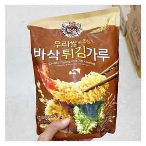 백설 우리쌀로만든 바삭튀김가루 1kg x 2개 32290